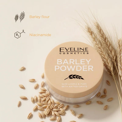 Loose Face Powder with Barley