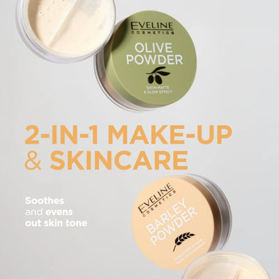 Loose Face Powder with Barley