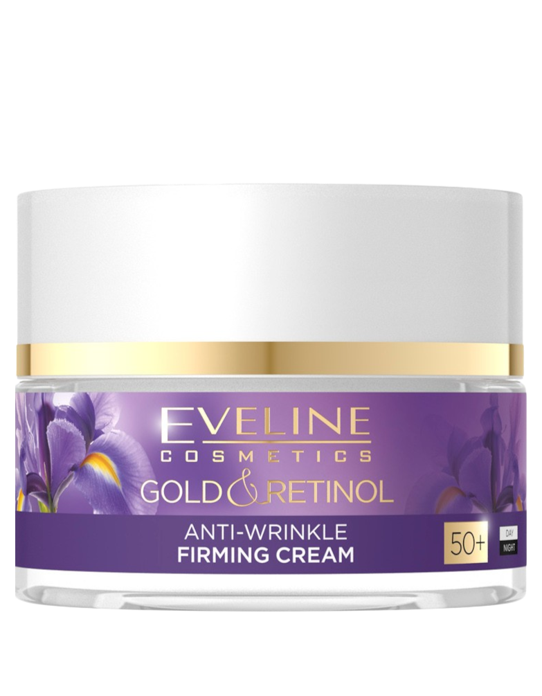 GOLD & RETINOL Anti-Wrinkle Firming Cream Day & Night Moisturizer for 50+ Skin