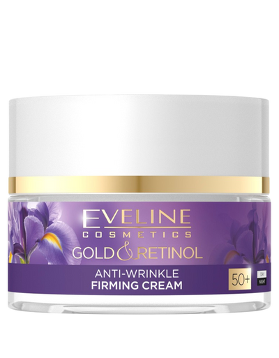 GOLD & RETINOL Anti-Wrinkle Firming Cream Day & Night Moisturizer for 50+ Skin