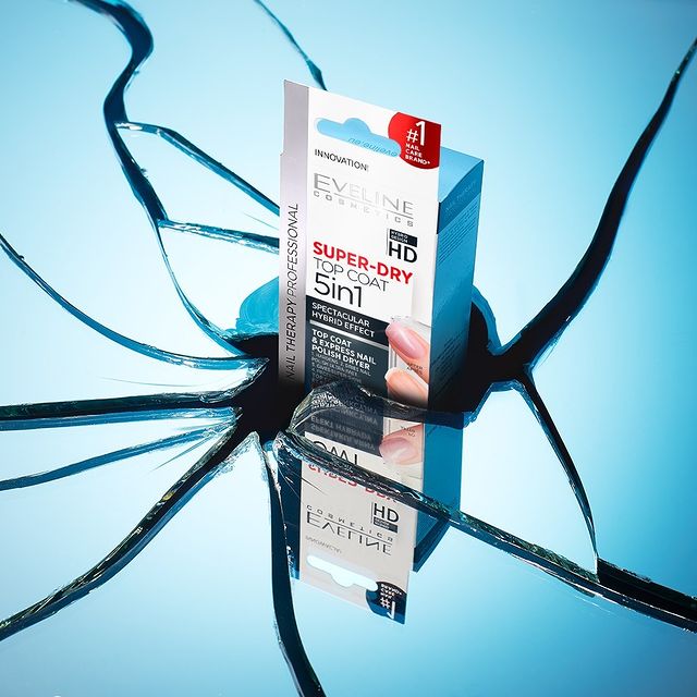 Nail Therapy Super-Dry Top Coat 5 in 1 Polish Dryer