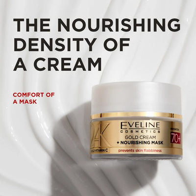 24K Gold Vitamin C Golden Cream-Nourishing Mask 70+