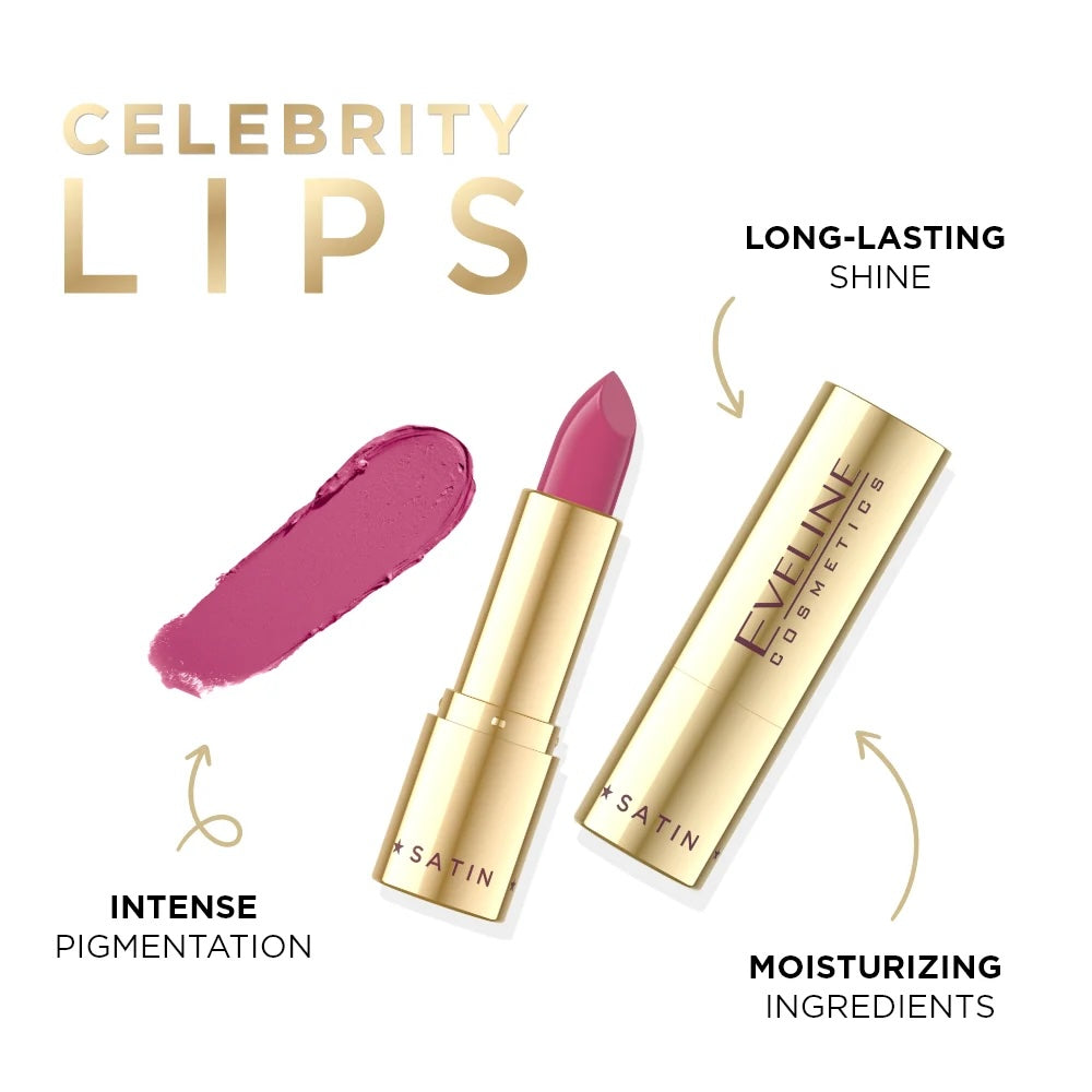 Celebrity Lips Satin Lipstick