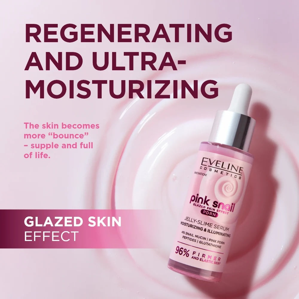 Pink Snail Moisturizing & Illuminating Jelly-Slime Serum 30ml