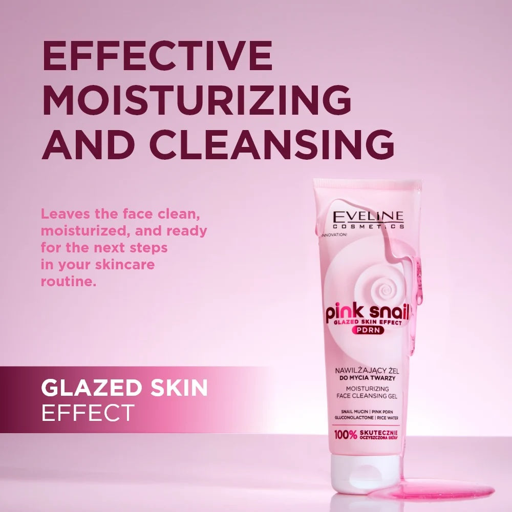 Pink Snail Moisturizing Face Cleansing Gel 150ml