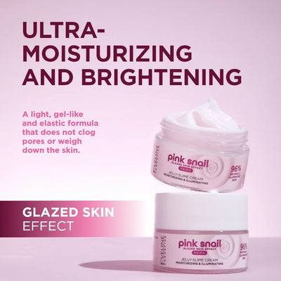 Pink Snail Moisturizing & Illuminating Jelly-Slime Cream 50ml