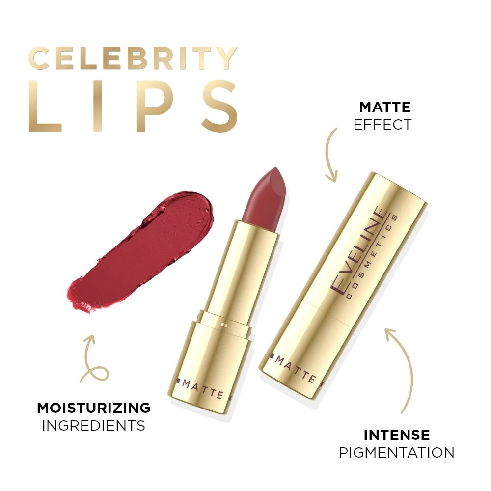 Celebrity Lips Creamy Matte Lipstick