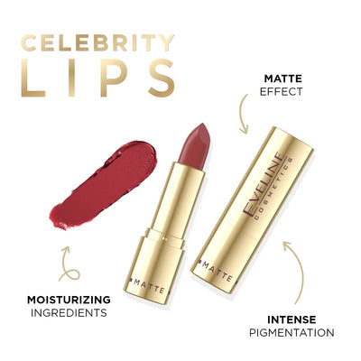 Celebrity Lips Creamy Matte Lipstick
