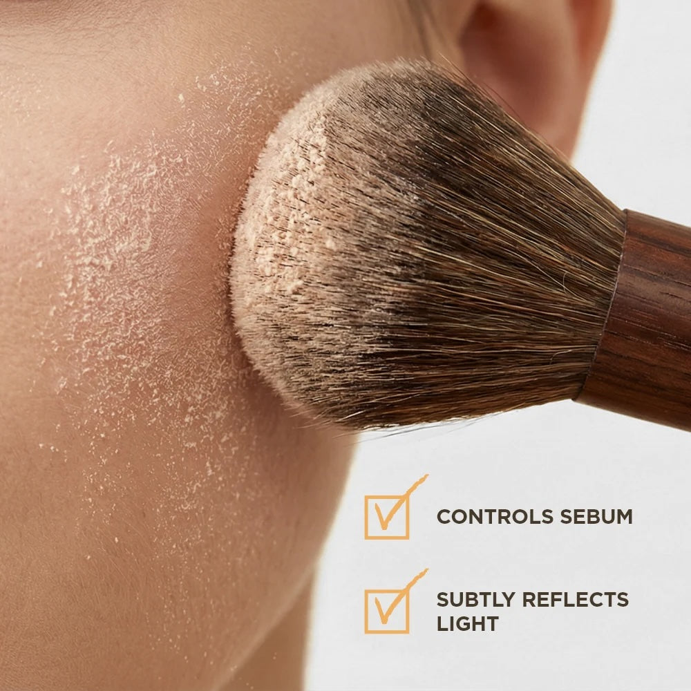 Loose Face Powder with Barley