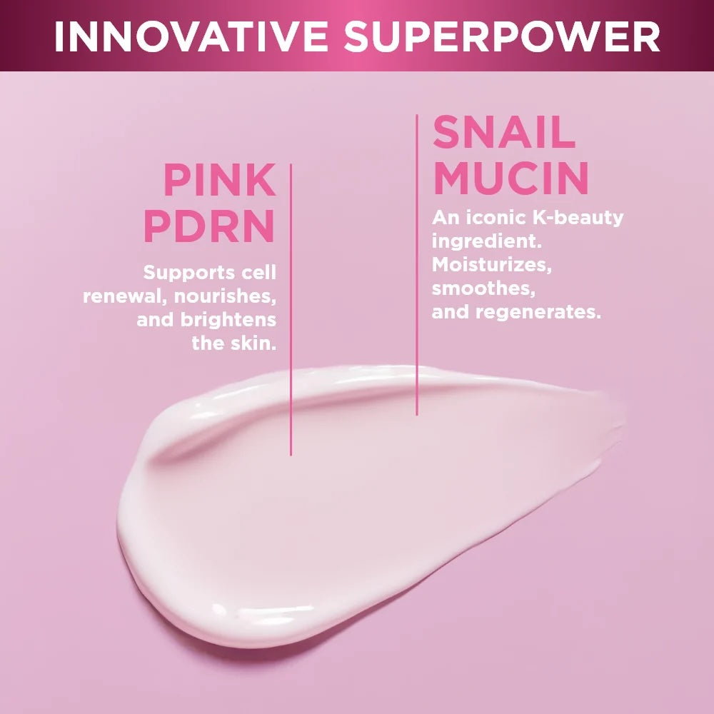Pink Snail Moisturizing & Illuminating Jelly-Slime Cream 50ml