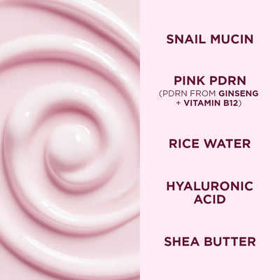 Pink Snail Moisturizing & Illuminating Jelly-Slime Cream 50ml