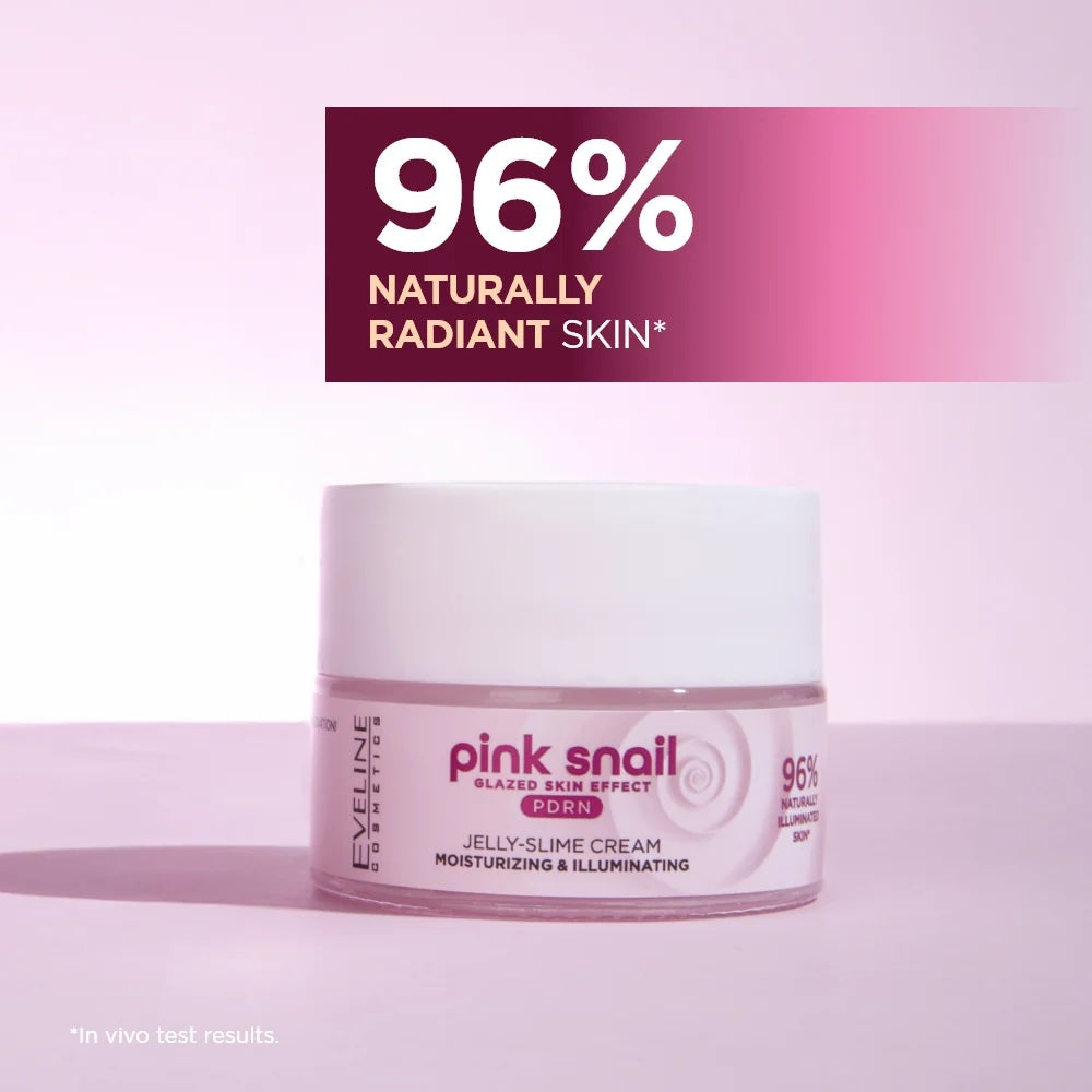 Pink Snail Moisturizing & Illuminating Jelly-Slime Cream 50ml