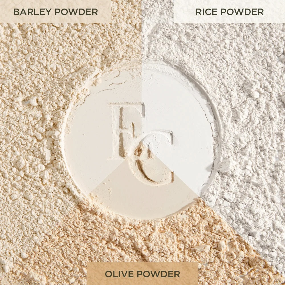 Loose Face Powder with Barley