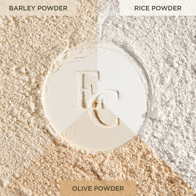 Loose Face Powder with Barley