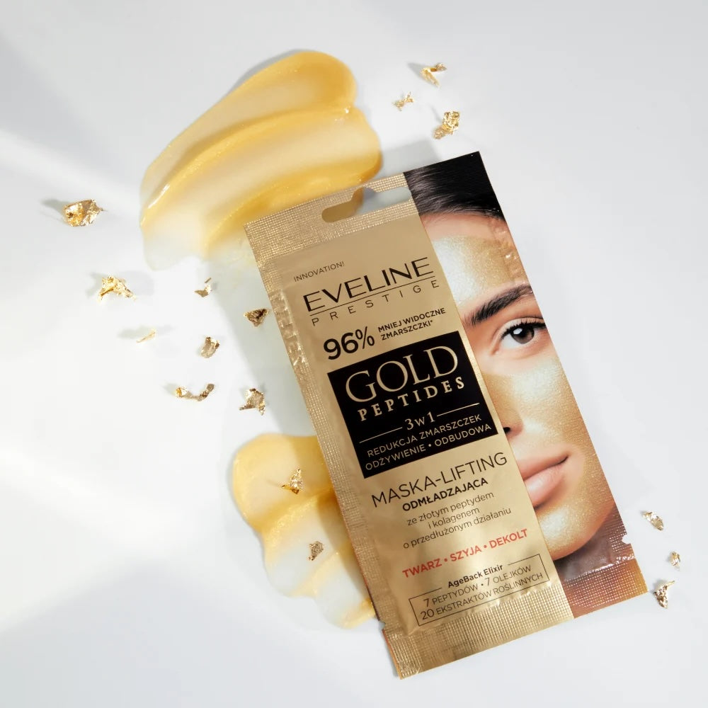 Gold Peptides 3-in-1 Rejuvenating Lifting Face Mask 8ml