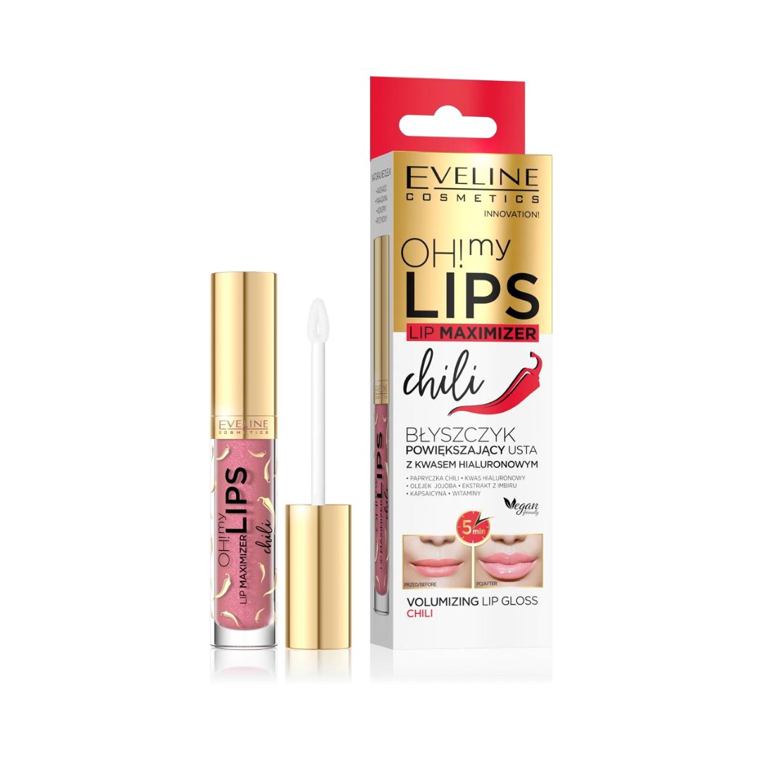OH! MY LIPS – Plumping Lip Gloss with Hyaluronic Acid & Chili