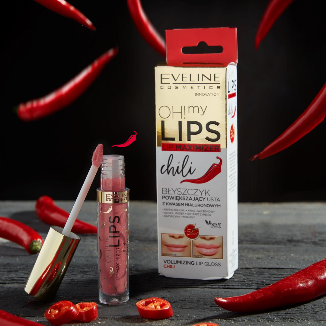OH! MY LIPS – Plumping Lip Gloss with Hyaluronic Acid & Chili