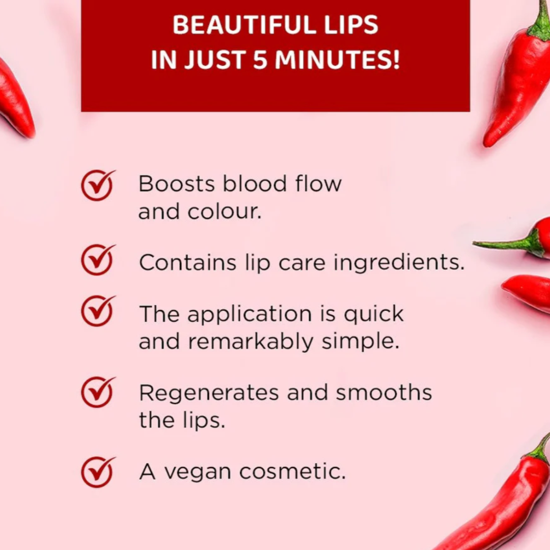 OH! MY LIPS – Plumping Lip Gloss with Hyaluronic Acid & Chili