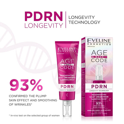 Age Back Code Regenerating Night Cream-Mask