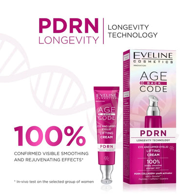 Age Back Code Eye & Upper Eyelid Lifting Cream 15ml