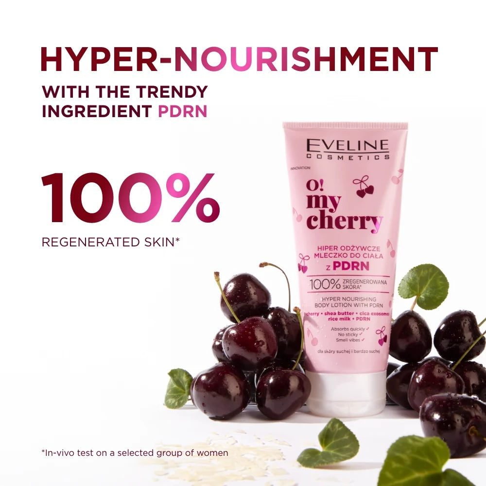 O! My Cherry Hyper-Nourishing Body Milk with PDRN