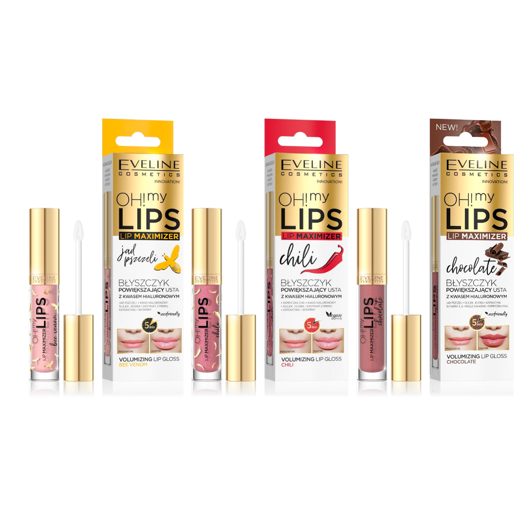 OH! MY LIPS – Plumping Lip Gloss with Hyaluronic Acid & Chili