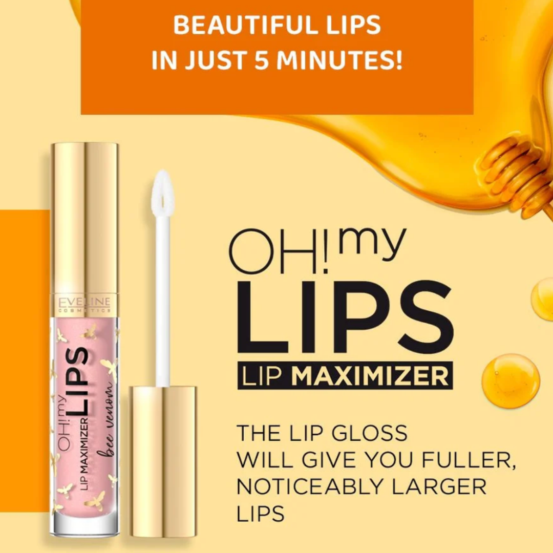 OH! MY LIPS – Plumping Lip Gloss with Hyaluronic Acid & Chili