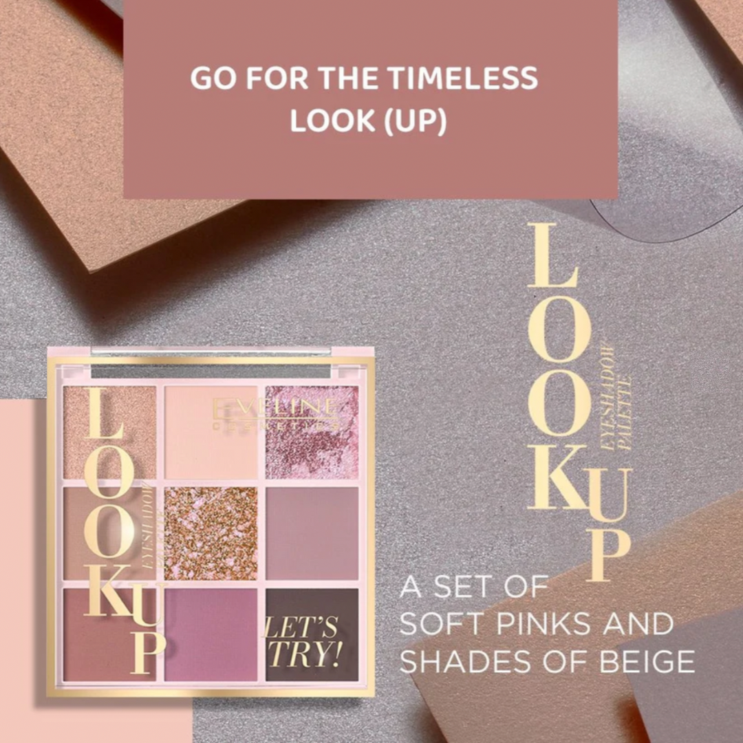 LOOK UP Eyeshadow Palette - Let's Try!
