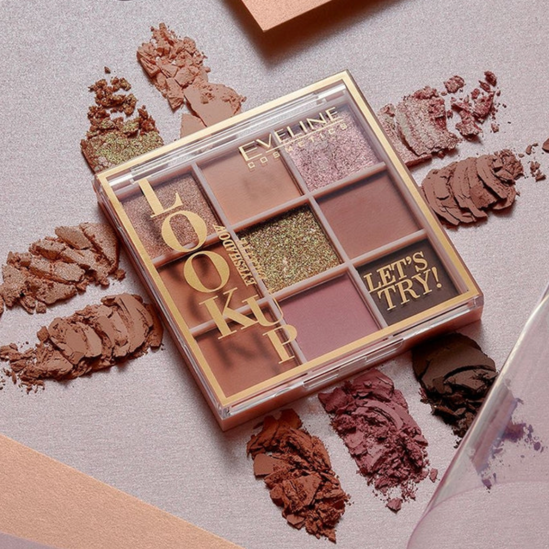LOOK UP Eyeshadow Palette - Let's Try!