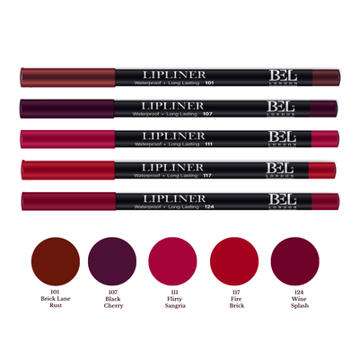 BEL London Lip Liners Set of 5