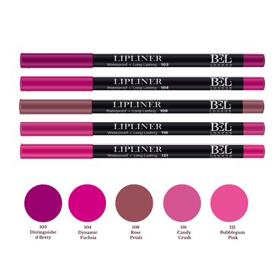 BEL London Lip Liners Set of 5