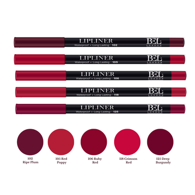 BEL London Lip Liners Set of 5