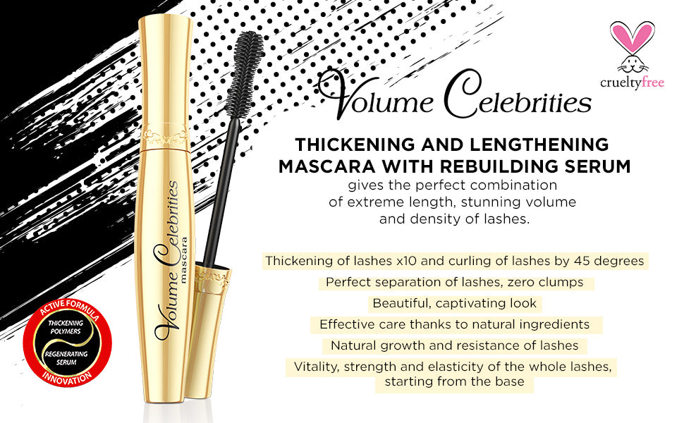 Volume Celebrities Deep Black Mascara