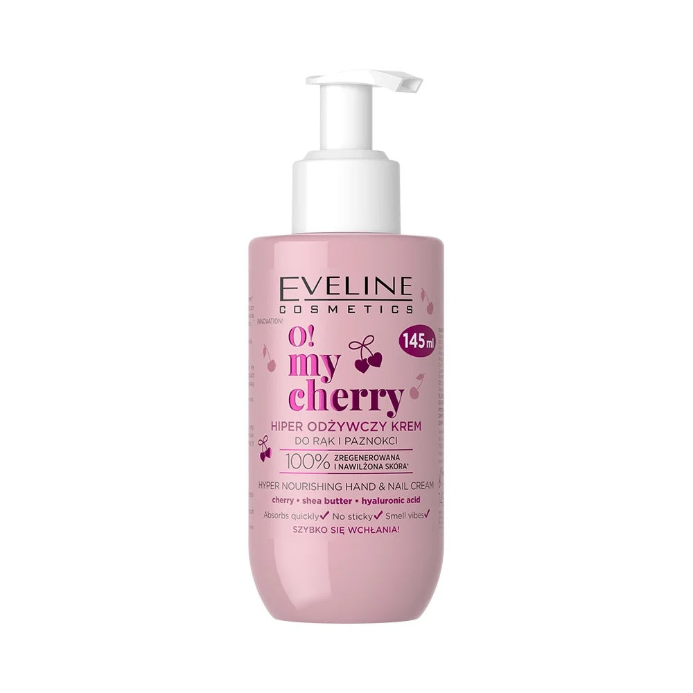 O! My Cherry Hyper Nourishing Hand & Nail Cream 145ml