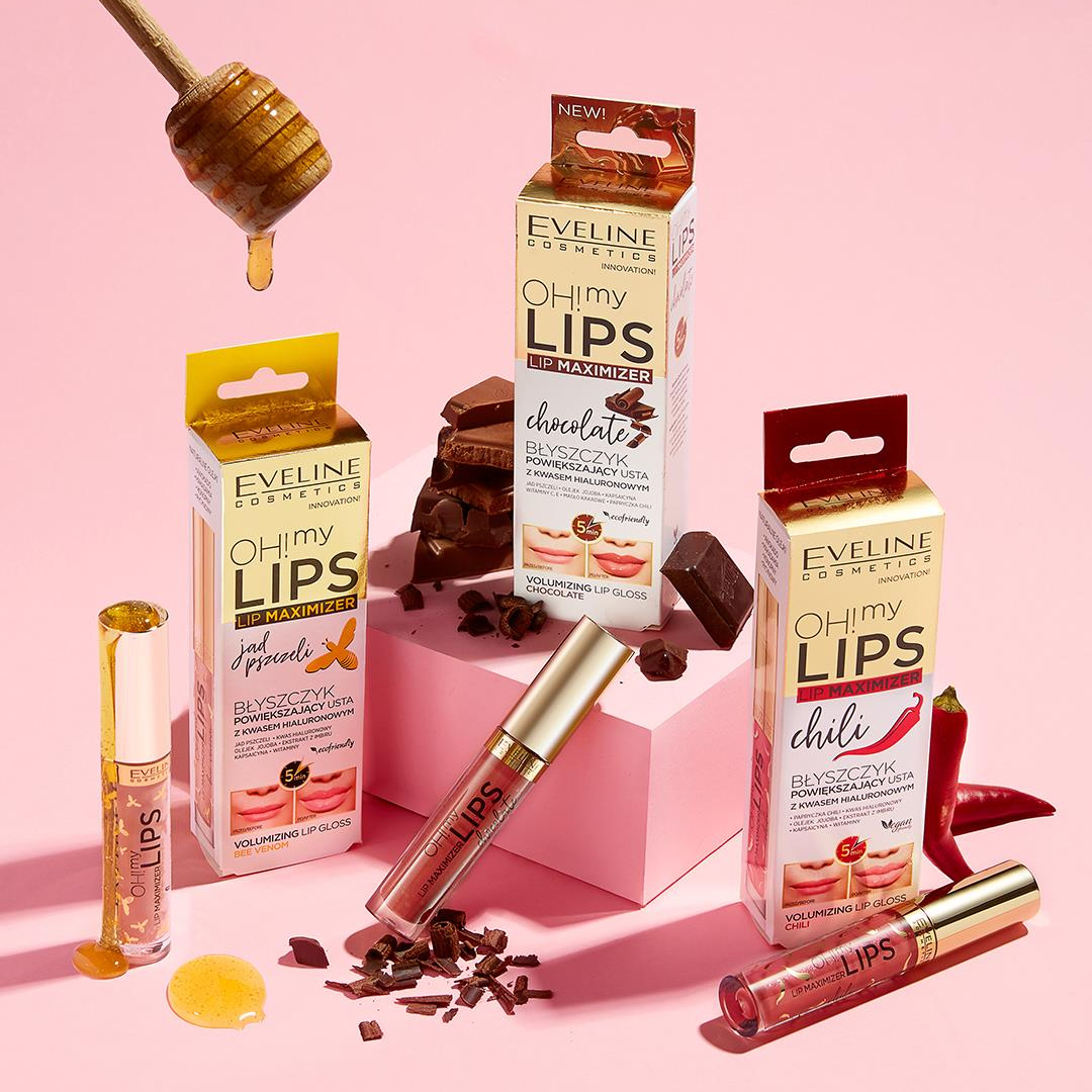 OH! MY LIPS – Plumping Lip Gloss with Hyaluronic Acid & Chili