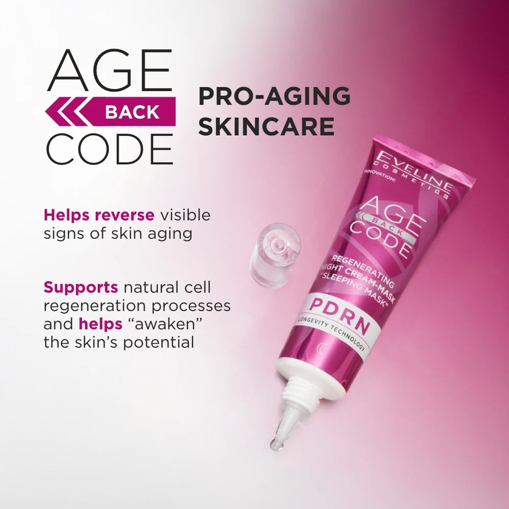 Age Back Code Regenerating Night Cream-Mask