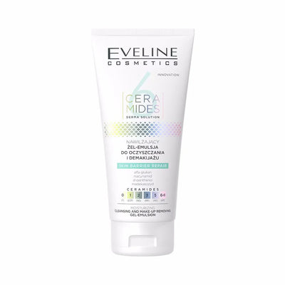 6 Ceramides Moisturizing Cleansing & Makeup Removing Gel-Emulsion