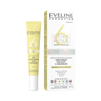 6 Ceramides Anti-Wrinkle Eye Cream-Serum with Ceramides