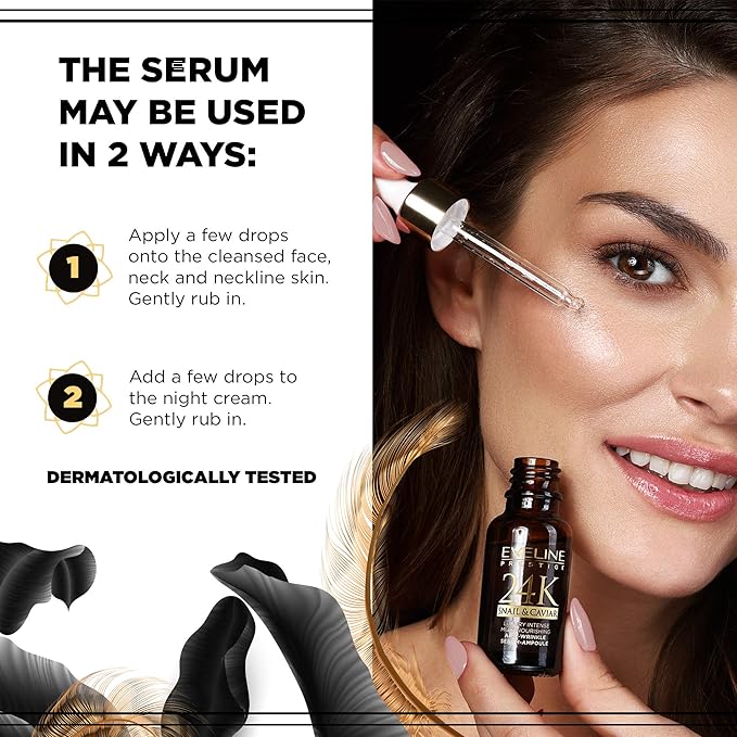 24 K Snail & Caviar Luxury Intense Multi nourishing Anti-Wrinkle Serum