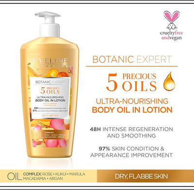 Botanic Expert Ultra-Nourishing Body Balm with 5 Precious Oils