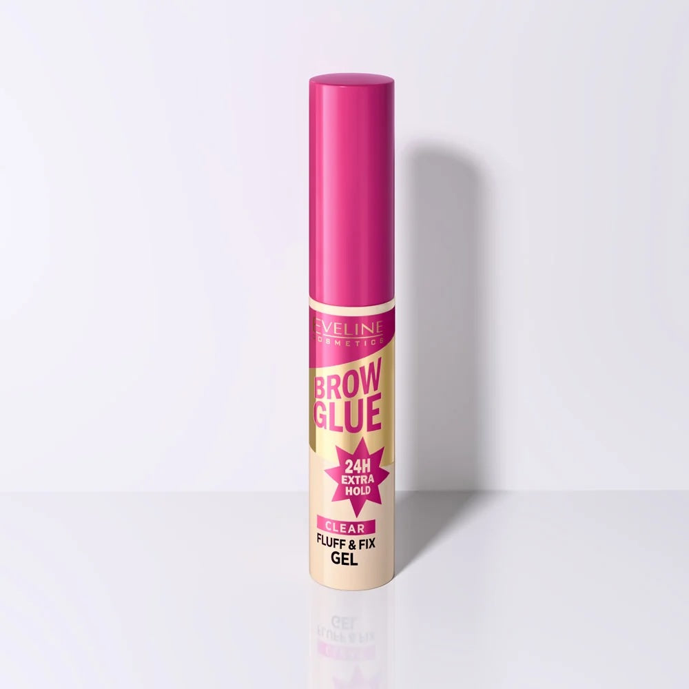 Brow Glue 24H Extra Hold Fluff & Fix Clear Gel