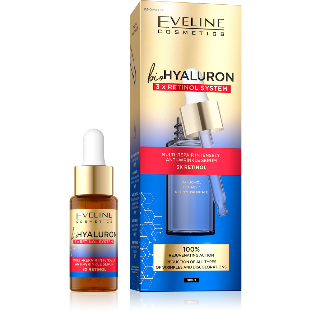 Bio Hyaluron 3X Retinol System Multi Repair Intensely Anti Wrinkle Serum
