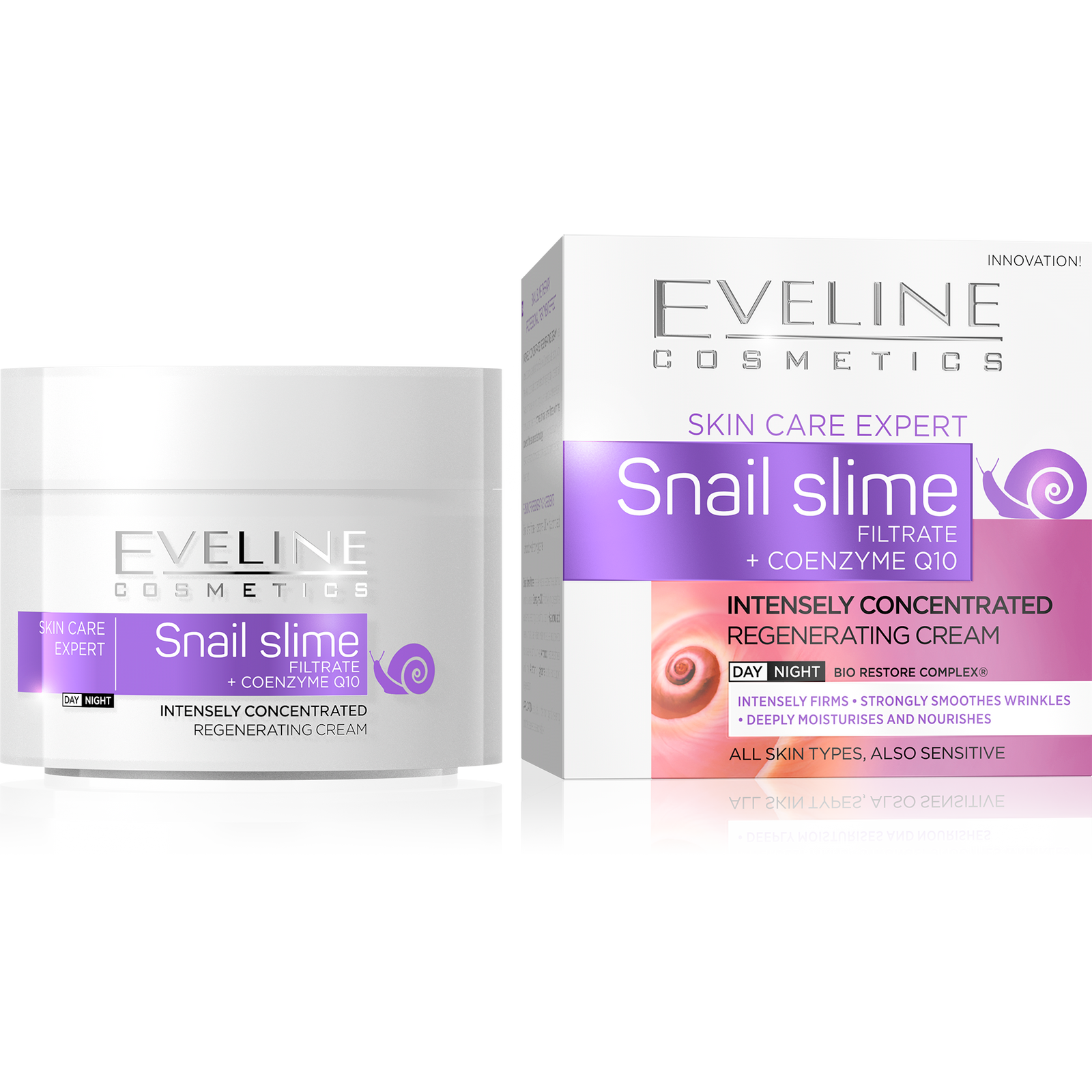 Skin Care Expert Snail Slime Day and Night Cream