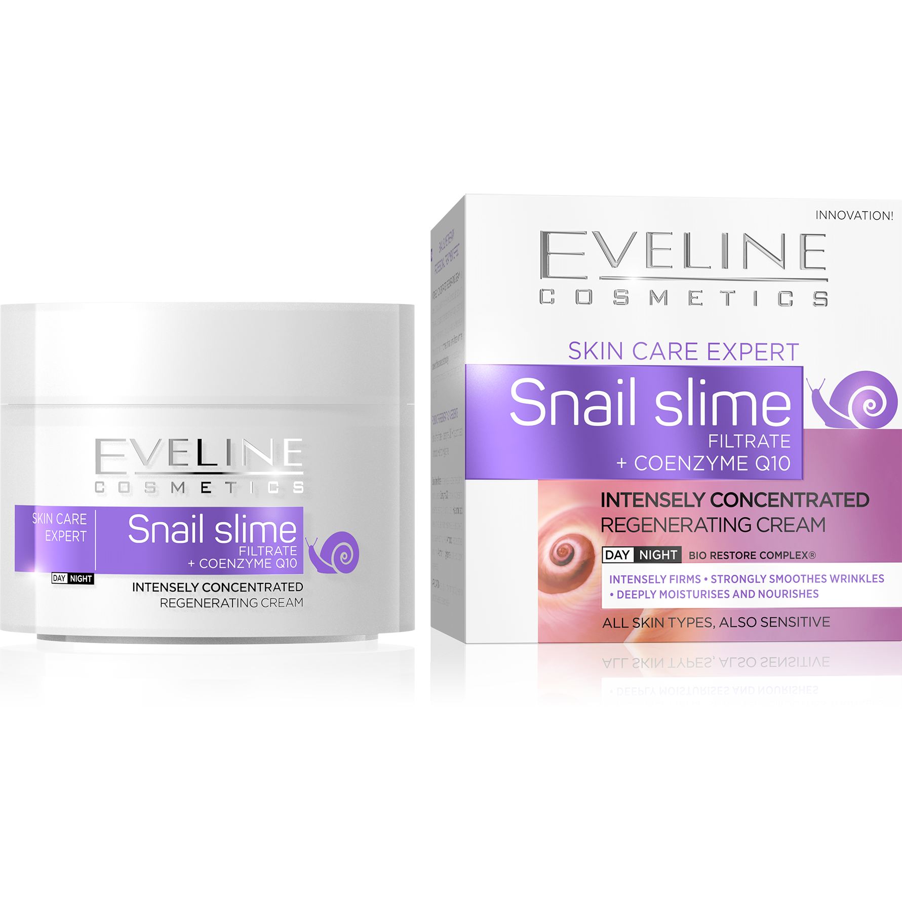 Skin Care Expert Snail Slime Day and Night Cream