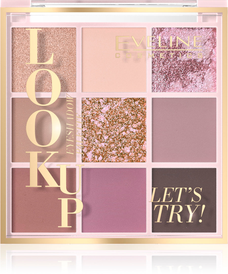 LOOK UP Eyeshadow Palette - Let's Try!