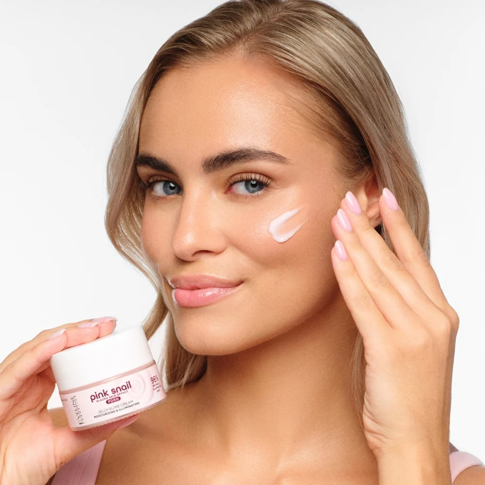 Pink Snail Moisturizing & Illuminating Jelly-Slime Cream 50ml