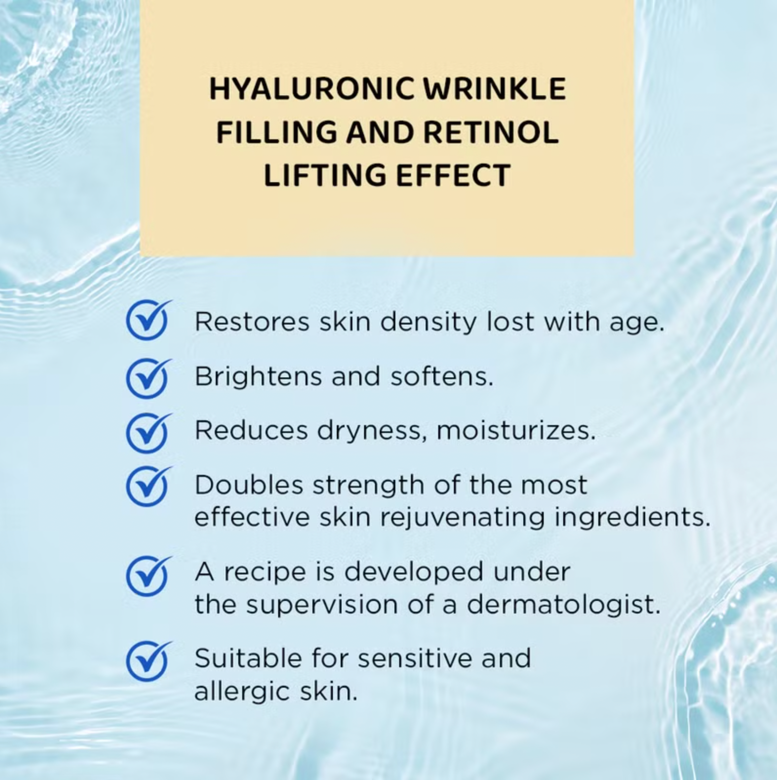 Bio Hyaluron 3X Retinol System Cream 60+