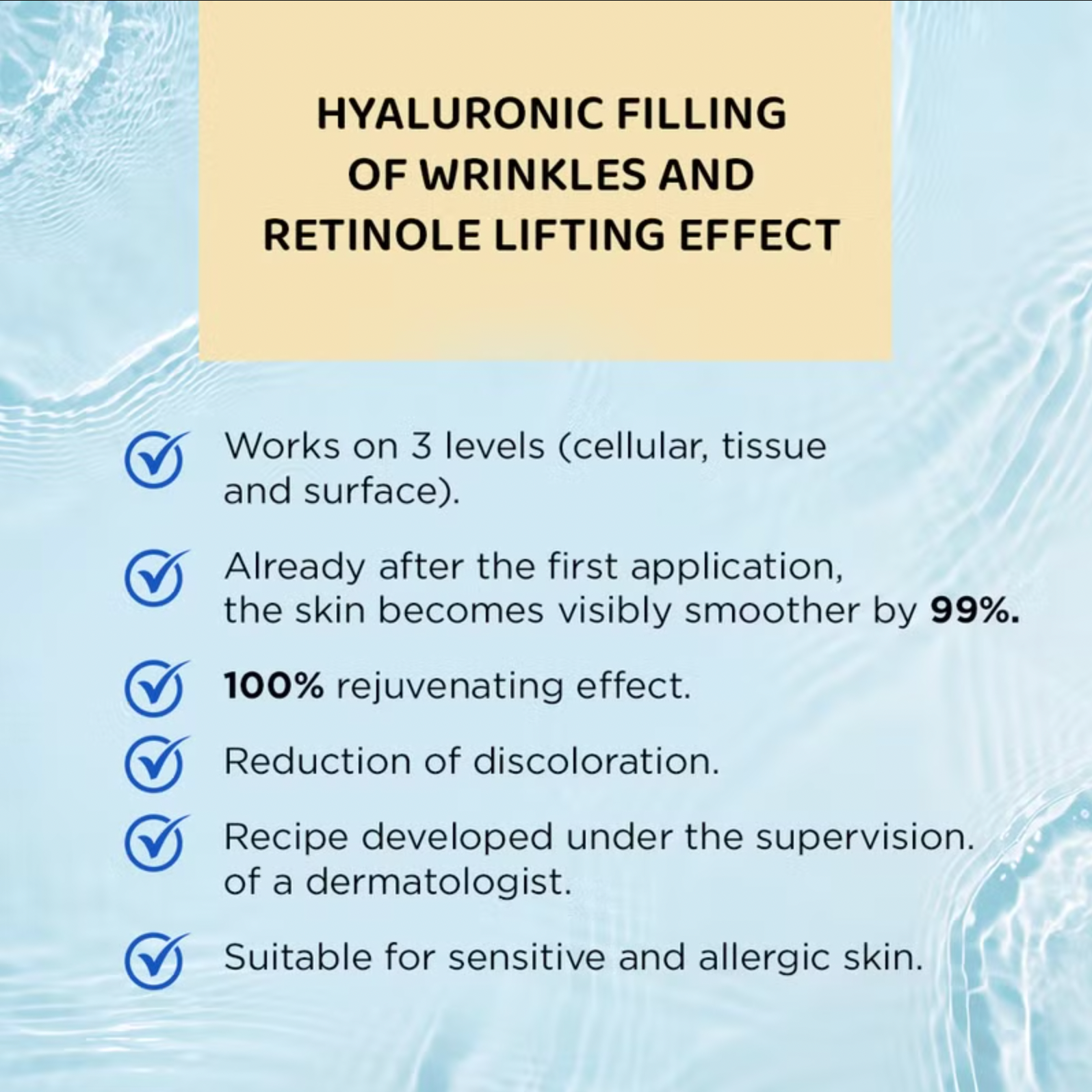 Bio Hyaluron 3X Retinol System Multi Repair Intensely Anti Wrinkle Serum