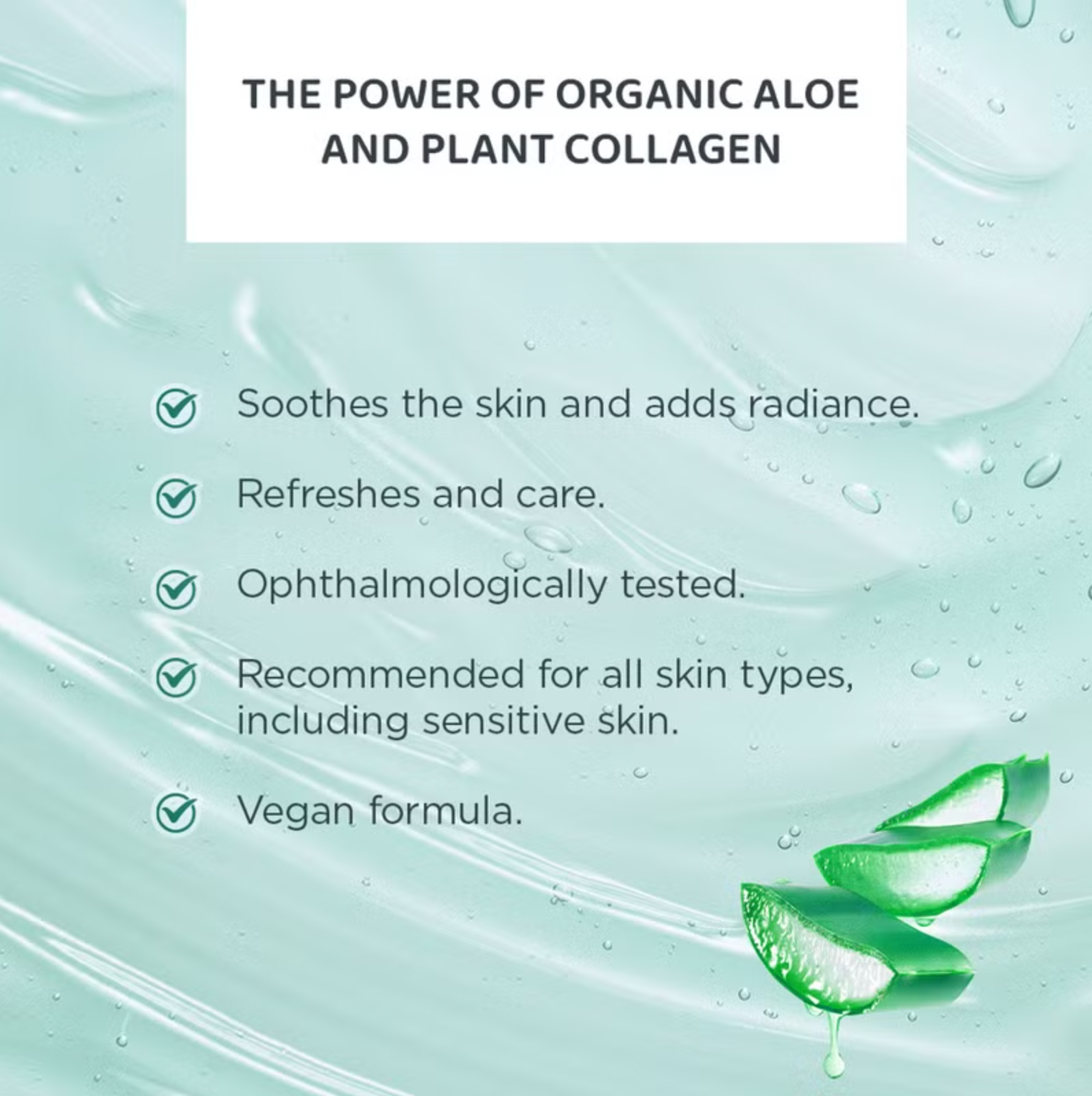aloe vera plant face wash Eveline Cosmetics Organic Aloe + Collagen Purifying And Soothing Face Wash Foam 150ml