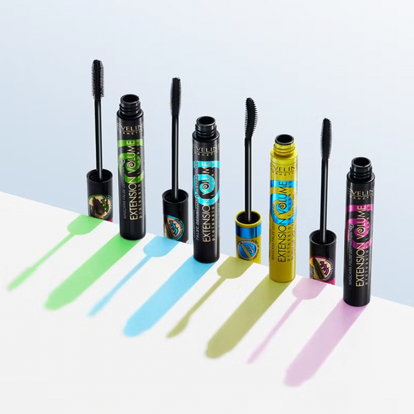 ジェジュン 韓国eveline popup　6枚 Extension Volume False Definition 3D Volume and Curling Mascara